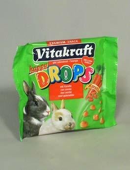 Vitakraft Rodent Rabbit poch. Drops Happy 40g