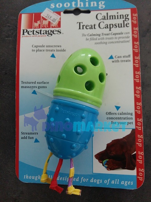 Petstages hračka Calming Treat Capsule 